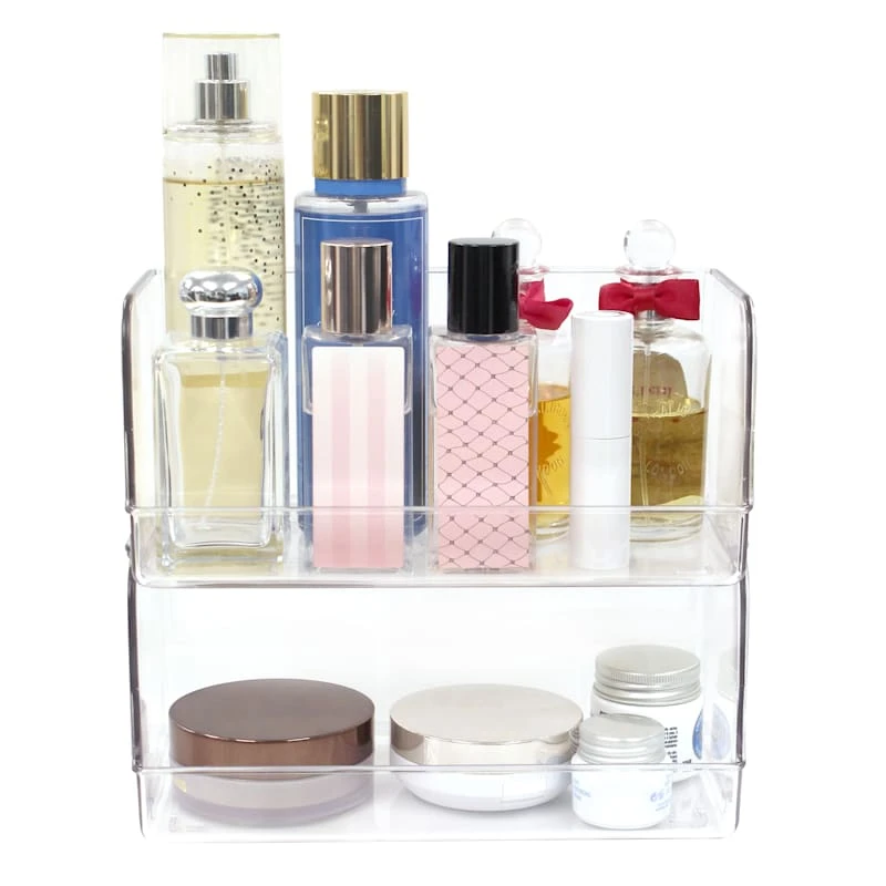 2-Piece Clear Stackable Storage Bin, Small 5 2-Piece Clear Stackable Storage Bin, Small - Image 3