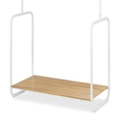 2-Rod Retro Garment Rack -Cleaning Essentials Sales 2 rod retro garment rack 2