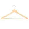 20-Piece Suit Hanger, Natural Wooden -Cleaning Essentials Sales 20 piece suit hanger natural wooden