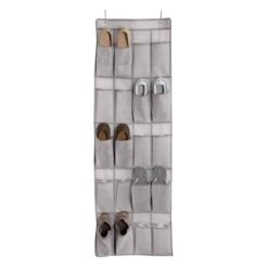 20-Pocket Over The Door Shoe Organizer