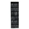 24-Pocket Over The Door Shoe Organizer, Black -Cleaning Essentials Sales 24 pocket over the door shoe organizer black