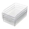 3-Piece Multipurpose Home Storage Bins -Cleaning Essentials Sales 3 piece multipurpose home storage bins