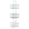 3-Tier Manhattan White Wire Storage Stand -Cleaning Essentials Sales 3 tier manhattan white wire storage stand