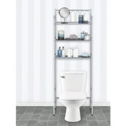 3-Tier Silver Metal Space Saver