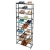 30-Pair Standing Shoe Rack, Bronze 2 30-Pair Standing Shoe Rack, Bronze -Cleaning Essentials Sales 30 pair standing shoe rack bronze