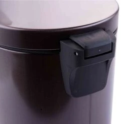 30l Black Stainless Steel Trash Can With Bonus 5l Bin 11 30l Black Stainless Steel Trash Can With Bonus 5l Bin -Cleaning Essentials Sales 30l black stainless steel trash can with bonus 5l bin 3