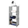 4-Tier Shelves, Grey -Cleaning Essentials Sales 4 tier shelves grey