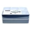 5-Piece Drawer Organizer Set, Navy Blue