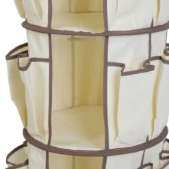 5-Tier Carousel Organizer, Brown -Cleaning Essentials Sales 5 tier carousel organizer brown 2