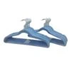 50-Pack Velvet Suit Hangers, Allure Blue 1 50-Pack Velvet Suit Hangers, Allure Blue -Cleaning Essentials Sales 50 pack velvet suit hangers allure blue