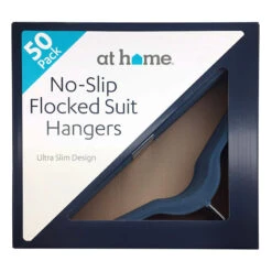 50-Pack Velvet Suit Hangers, Dark Blue -Cleaning Essentials Sales 50 pack velvet suit hangers dark blue 2