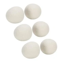 6-Piece Wool Dryer Ball Set -Cleaning Essentials Sales 6 piece wool dryer ball set 2
