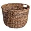 Abaca 18in. Round Basket