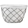 Angled Lines Wire Laundry Basket 2 Angled Lines Wire Laundry Basket -Cleaning Essentials Sales angled lines wire laundry basket