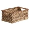 Bacburi Woven Abaca Rectangle Shelf Tote, Medium 1 Bacburi Woven Abaca Rectangle Shelf Tote, Medium -Cleaning Essentials Sales bacburi woven abaca rectangle shelf tote medium