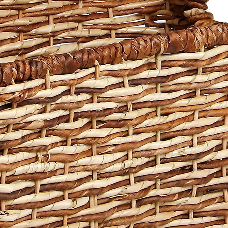 Bacburi Woven Abaca Shelf Tote, Large 4 Bacburi Woven Abaca Shelf Tote, Large - Image 2