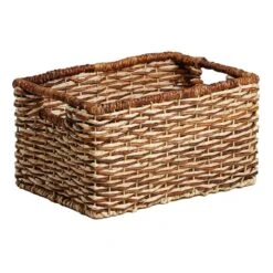 Bacburi Woven Abaca Shelf Tote, Large