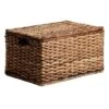 Bacburi Woven Abaca Storage Basket With Lid, Large 2 Bacburi Woven Abaca Storage Basket With Lid, Large -Cleaning Essentials Sales bacburi woven abaca storage basket with lid large