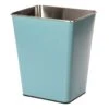 Blue Stainless Steel Open Top Bin, 11.7l -Cleaning Essentials Sales blue stainless steel open top bin 11.7l