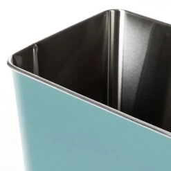 Blue Stainless Steel Open Top Bin, 11.7l 10 Blue Stainless Steel Open Top Bin, 11.7l -Cleaning Essentials Sales blue stainless steel open top bin 11.7l 3