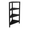 Borneo 4-Tier Corner Storage Stand, Black 2 Borneo 4-Tier Corner Storage Stand, Black -Cleaning Essentials Sales borneo 4 tier corner storage stand black