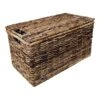 Brown Abaca Storage Trunk, Medium -Cleaning Essentials Sales brown abaca storage trunk medium