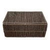Brown Paper Rope Storage Basket With Lid, Small 1 Brown Paper Rope Storage Basket With Lid, Small -Cleaning Essentials Sales brown paper rope storage basket with lid small