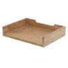 Carved Brown Wood Paper Tray -Cleaning Essentials Sales carved brown wood paper tray