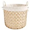 Chevy Natural Wicker Round Storage Basket, Large -Cleaning Essentials Sales chevy natural wicker round storage basket large