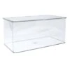 Clear Hinged Storage Organizer, Large -Cleaning Essentials Sales clear hinged storage organizer large