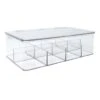 Clear Section Organizer, Medium 1 Clear Section Organizer, Medium -Cleaning Essentials Sales clear section organizer medium