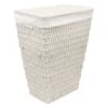 Cotton Rope Laundry Hamper With Removeable Liner, White 2 Cotton Rope Laundry Hamper With Removeable Liner, White -Cleaning Essentials Sales cotton rope laundry hamper with removeable liner white
