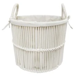 Crosby St Poly Rope Round Basket, Small