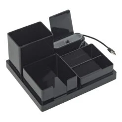 Desk Charging Organizer, Black