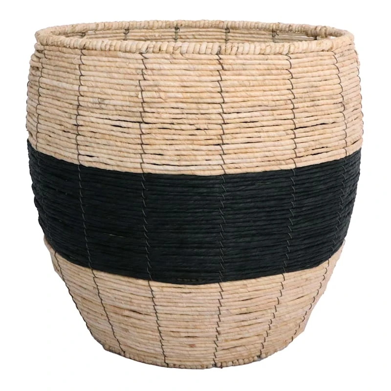 Elena Water Hyacinth Storage Basket, Medium 2 Elena Water Hyacinth Storage Basket, Medium