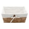 Esp Rectangle Tapered Paper Woven Basket Liner M -Cleaning Essentials Sales esp rectangle tapered paper woven basket liner m