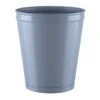Finn Blue Metal Wastebasket, 10.5" -Cleaning Essentials Sales finn blue metal wastebasket 10.5