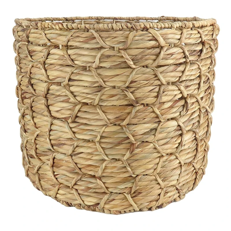 Found & Fable Kai Round X Weave Tall Storage Basket, Large 4 Found & Fable Kai Round X Weave Tall Storage Basket, Large - Image 2