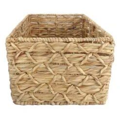 Found & Fable Kai Tall X Weave Rectangle Storage Basket, Small 6 Found & Fable Kai Tall X Weave Rectangle Storage Basket, Small -Cleaning Essentials Sales found fable kai tall x weave rectangle storage basket small 1