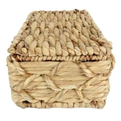 Found & Fable Kai Triple X Twist Lidded Storage Basket, Small 7 Found & Fable Kai Triple X Twist Lidded Storage Basket, Small -Cleaning Essentials Sales found fable kai triple x twist lidded storage basket small 1