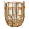 Found & Fable Round Rattan Storage Basket, Medium -Cleaning Essentials Sales found fable round rattan storage basket medium