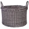 Grace Mitchell Round Rattan Storage Basket, Large 1 Grace Mitchell Round Rattan Storage Basket, Large -Cleaning Essentials Sales grace mitchell round rattan storage basket large