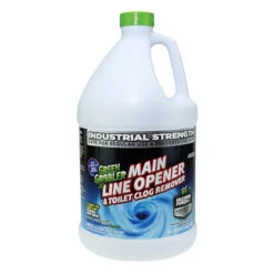 Green Gobbler Main Line Opener & Toilet Clog Remover, 1gal