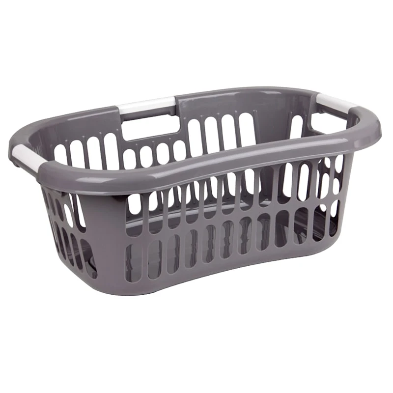Grey Laundry Basket, 40l 3 Grey Laundry Basket, 40l