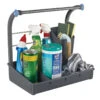 Grey Metal Under Sink Storage Caddy -Cleaning Essentials Sales grey metal under sink storage caddy