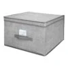 Grey Storage Box, Jumbo -Cleaning Essentials Sales grey storage box jumbo