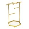 Hexa French Gold Jewelry Stand 1 Hexa French Gold Jewelry Stand -Cleaning Essentials Sales hexa french gold jewelry stand