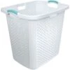 Home Logic White Laundry Hamper, Extra Large -Cleaning Essentials Sales home logic white laundry hamper extra large