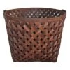 Honeybloom Chipwood Tall Round Basket, Large 1 Honeybloom Chipwood Tall Round Basket, Large -Cleaning Essentials Sales honeybloom chipwood tall round basket large