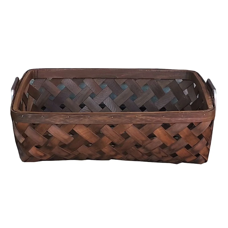 Honeybloom Chipwood Under-The-Bed Basket, Small 3 Honeybloom Chipwood Under-The-Bed Basket, Small